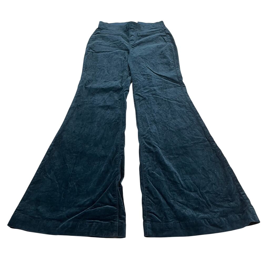 Anthropologie Pilcro Pull-On Retro Flare Velvet Jeans Pants Size 27 - Picture 2 of 12